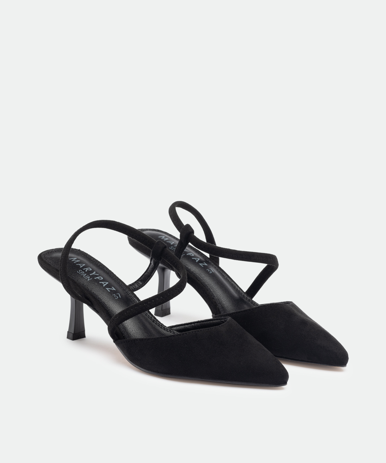 Sapatilha Slingback com correias assimétricas image number null